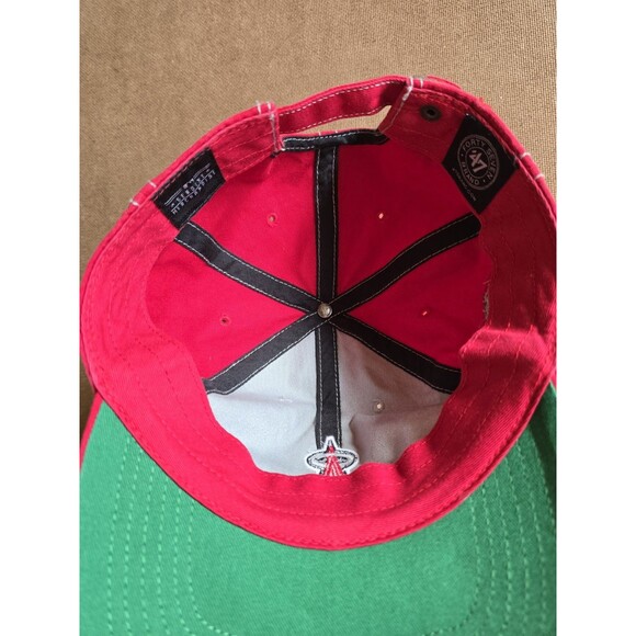 LA Angels '47 Brand Shamrock Patch Clover Adjustable Baseball Hat Cap - Picture 13 of 15